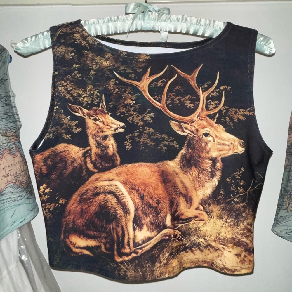 Black Milk deer wifey shirt. size L, like new